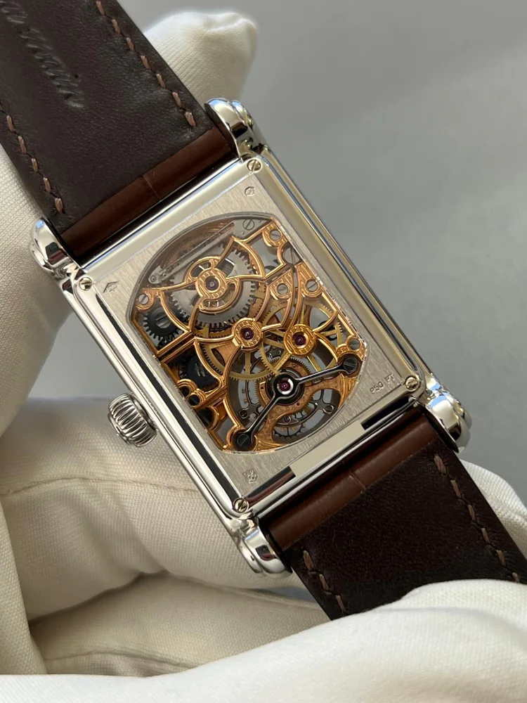 Audemars Piguet Edward Piguet Tourbillon Skeleton Platinum box + papers 2005