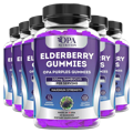 OPA Purples Elderberry Gummies 6 Month Supply