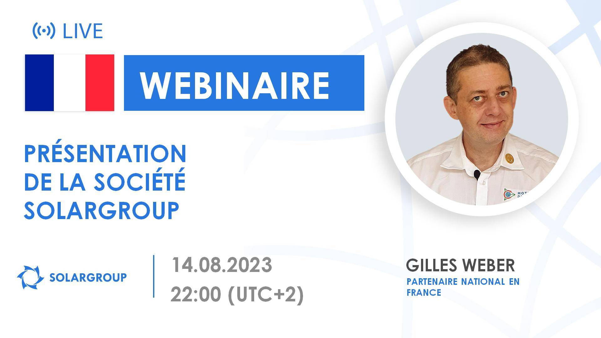 France. Présentation de la société financière internationale SOLARGROUP