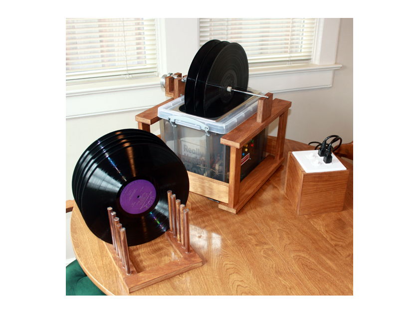 MyUCsystem Ultrasonic LP record cleaner NEW PRODUCT available in Northern California