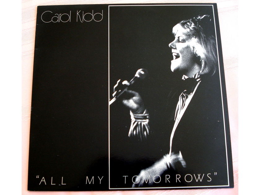 CAROL KIDD  All My Tomorrows ORIGINAL ALOI AKH005 MINT!