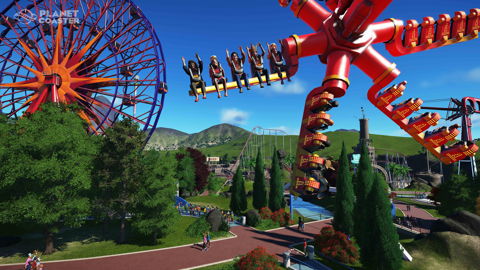 Rollercoaster Tycoon World video showcases DIY theme park creation