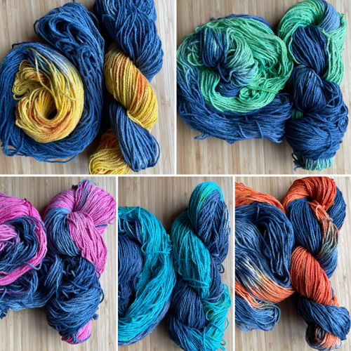 Gehaakte bobbel float omslagdoek