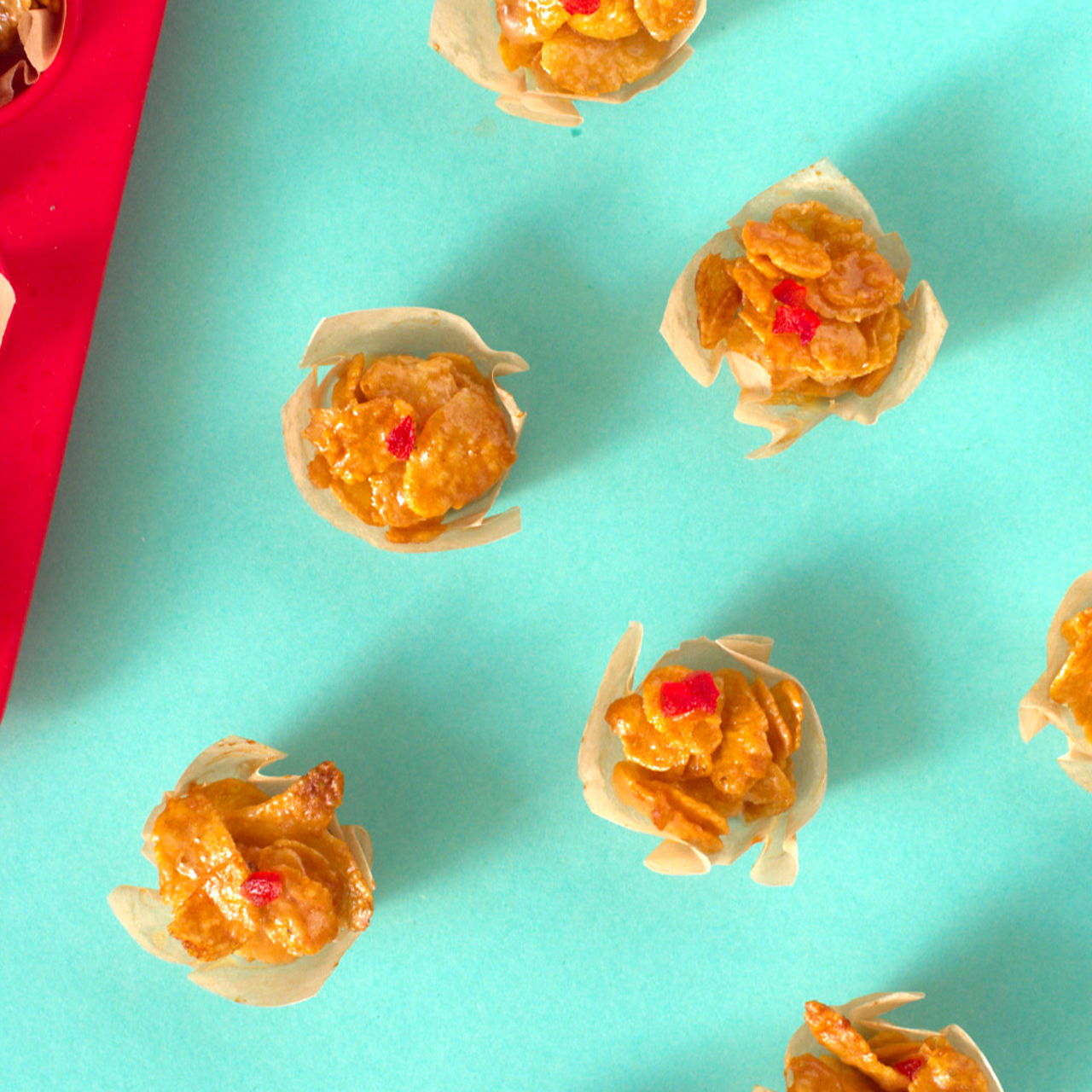Honey Cornflakes Cookies