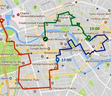 Экскурсия Групповая в Берлине «Синий маршрут»