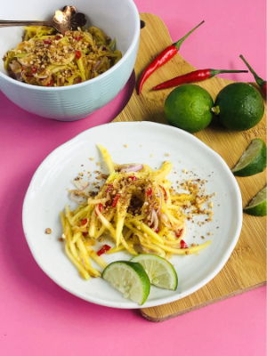 Kerabu Mangga (Simple Mango Salad) Recipe