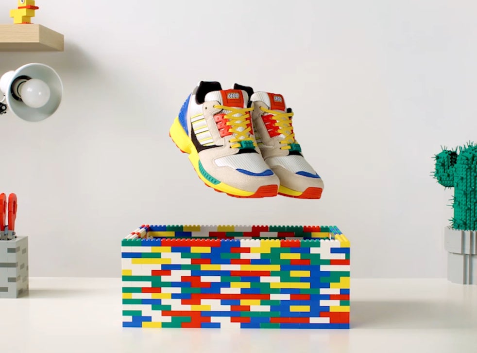 Adidas And LEGO Collaborate On Brick-Themed ZX 8000