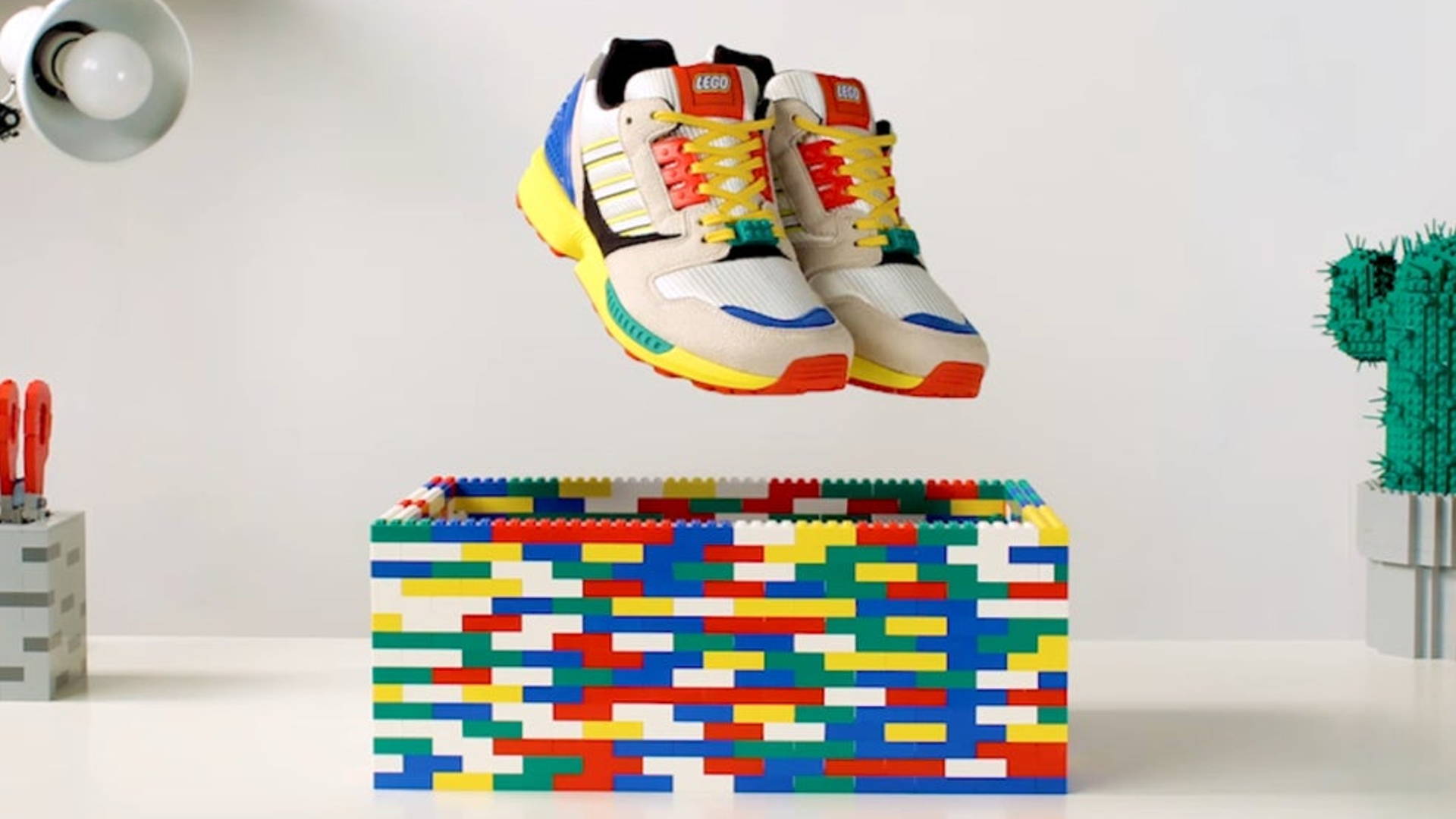 Featured image for Adidas And LEGO Collaborate On Brick-Themed ZX 8000