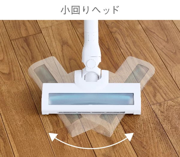 小回りがきくヘッド