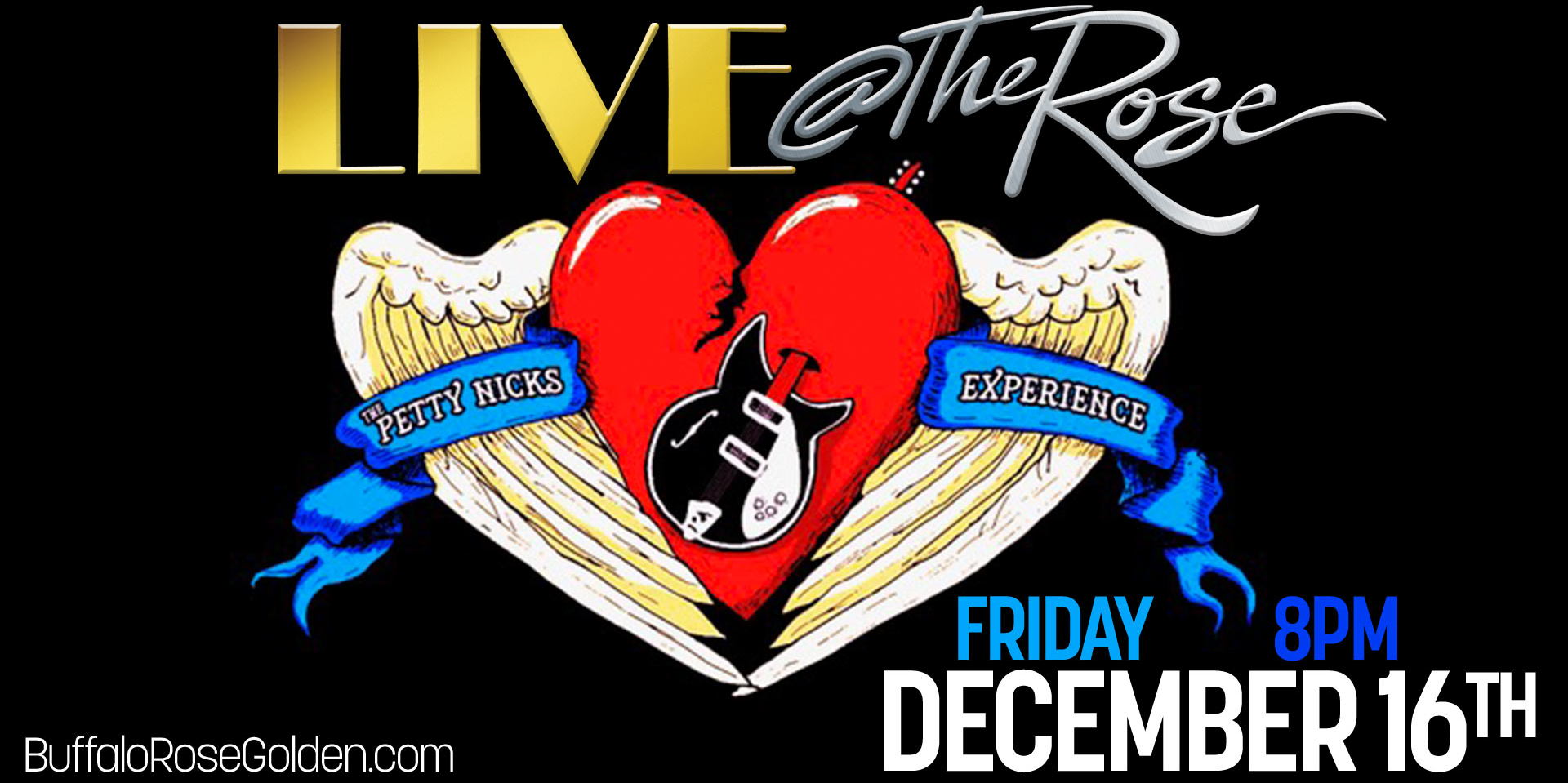 Live @ The Rose - Petty Nicks Experience promotional image