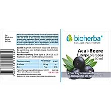 Acai - Beere, Euterpe oleracea, Tropfen, Tinktur 50 ml