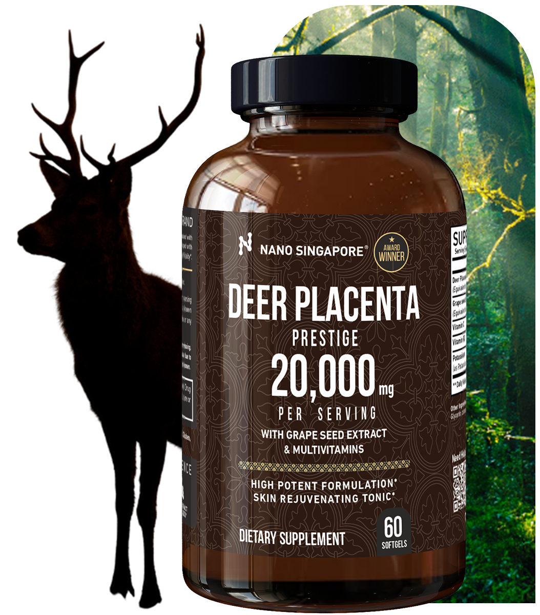 A bottle of Nano Singapore's best cordyceps supplement