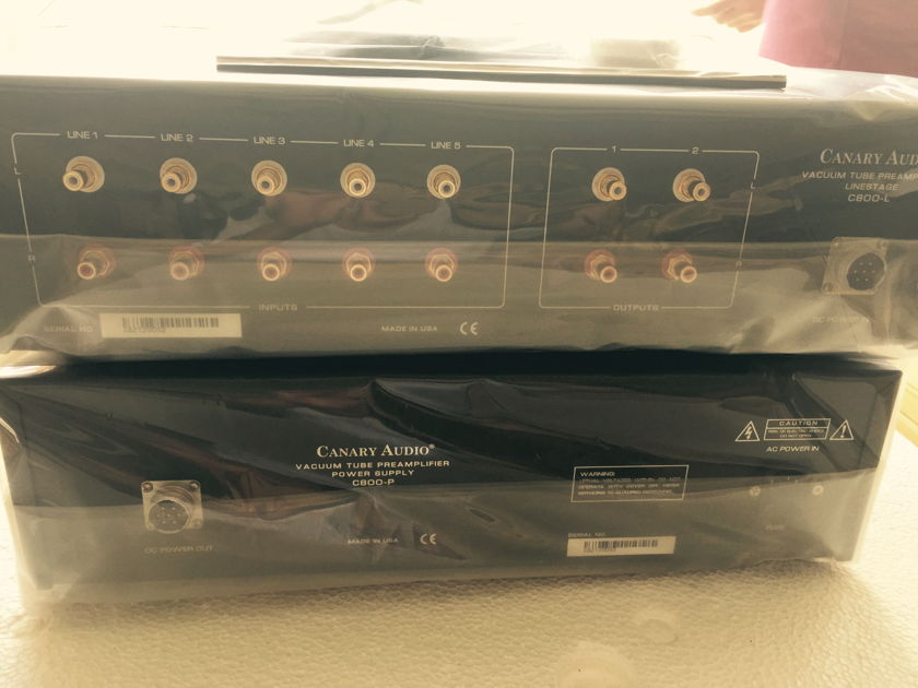 Canary Audio C800 MK2 preamplifier  Brand new with low price