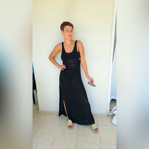 The maxi dress - crochet pattern