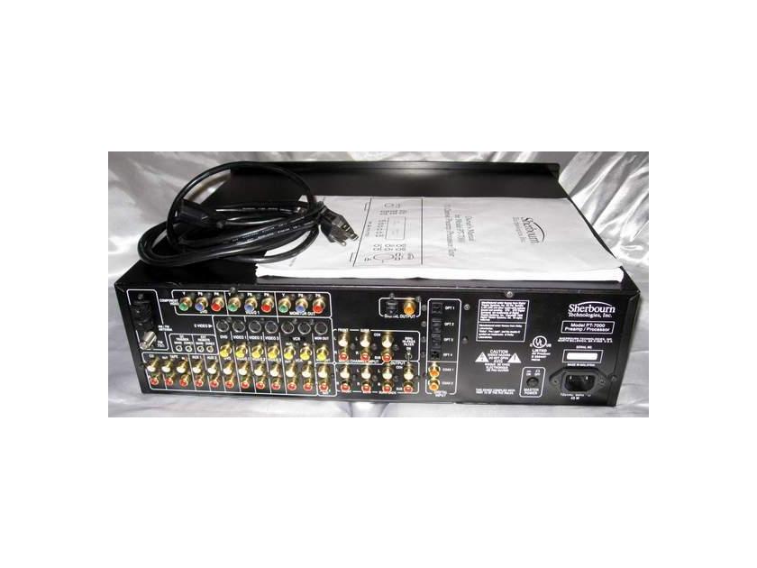 Sherbourn Audio PT-7000 dd dts etc preamplifier processor