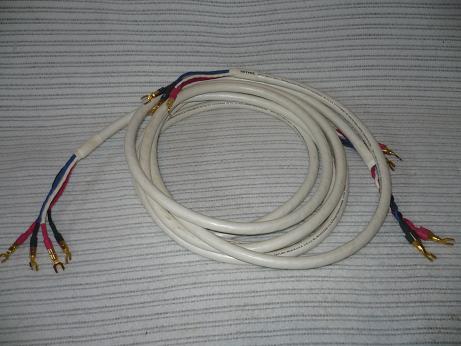 Tara Labs RSC Prime Biwire speaker cables 12ft pair wit...