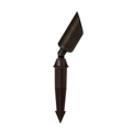 HV1458T - Shawl Antique Brass 5w LED Garden Spike Light