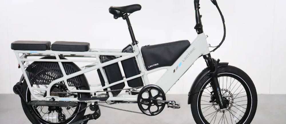 Lectric XPediition dual battery cargo bike