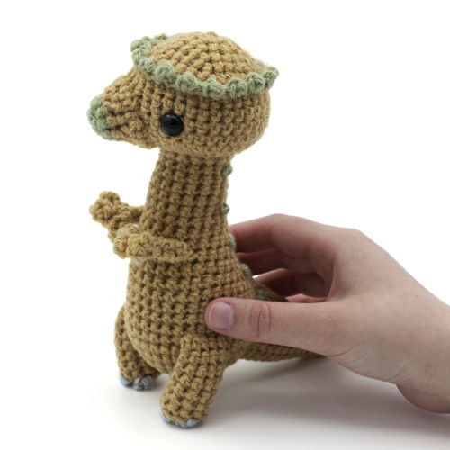 Amigurumi Pachycephalosaurus Dinosaur