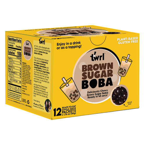 Twrl Milk Tea - Brown Sugar Boba