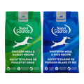 NutriSource Choice Dog Foods, 40lb Front Bags