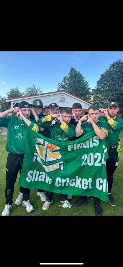 Shaw cricket club Cricket Club Logo
