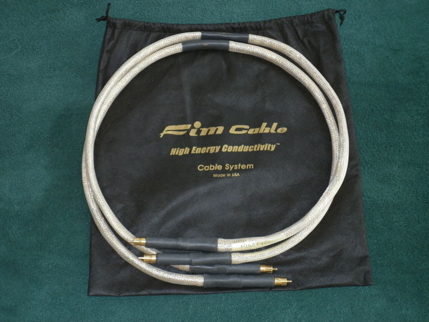 FIM HIGH ENERGY CONDUCTIVITY GOLD SERIES 4.5 FT RCA INTERCONNECT