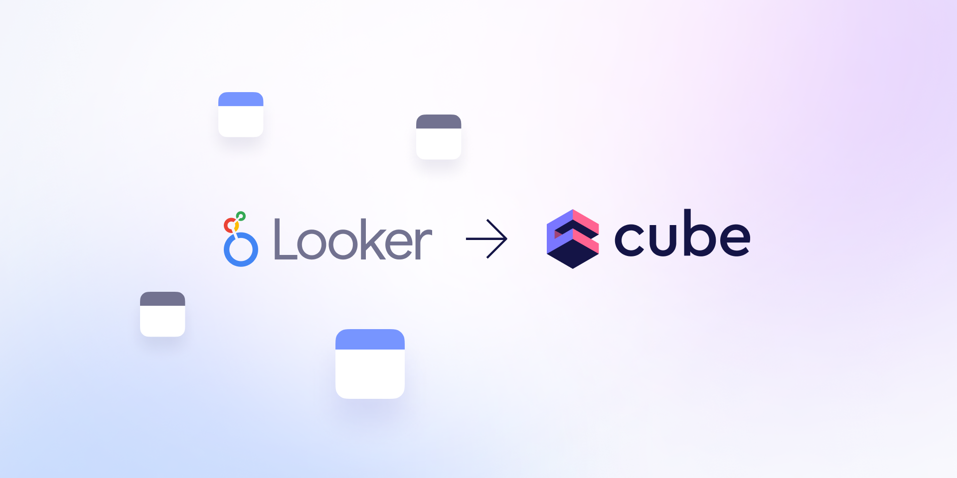 Cover of the 'Introducing a tool for Looker to Cube migration' blog post