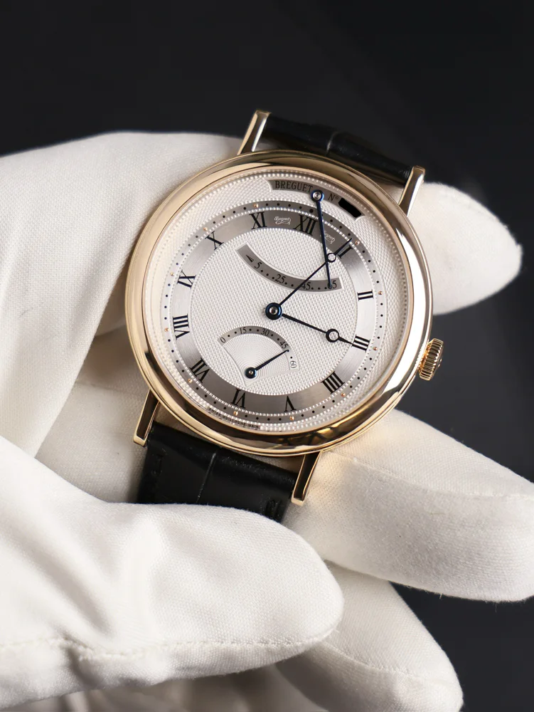 Yellow Gold Silver Dial