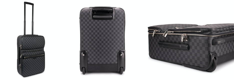 Louis Vuitton Suitcase Pegase 55 in Damier Graphite