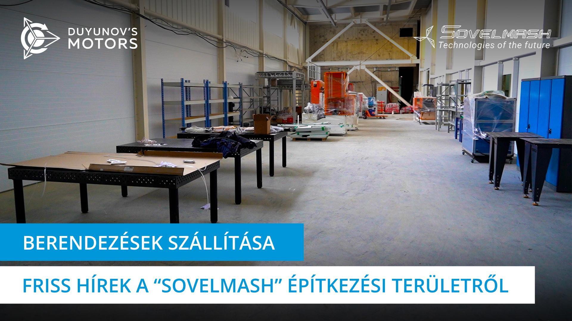 „Sovelmash” TMTI építkezési hírei