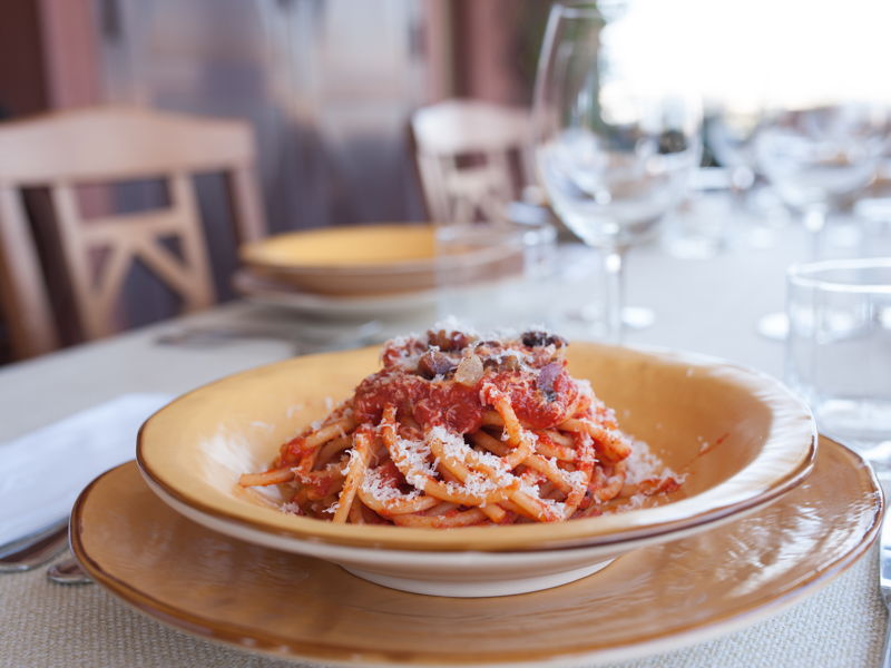 Corsi di cucina Bologna: L'amatriciana, la regina di Roma