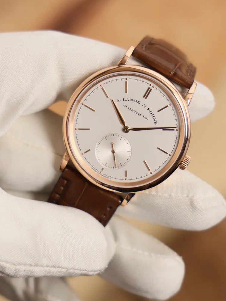 A. Lange & Söhne Saxonia Rose Gold, image 1