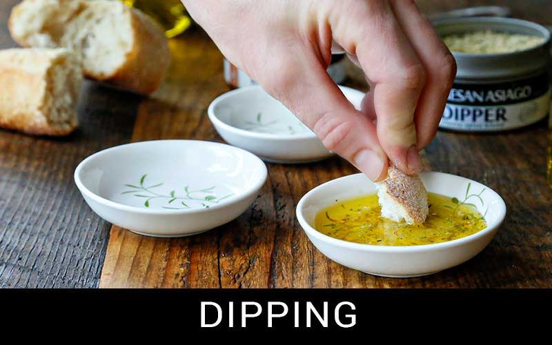 dipping button
