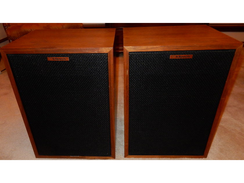 Klipsch Heresy Pair of Vintage Series 1 in Walnut Finish - reduced price