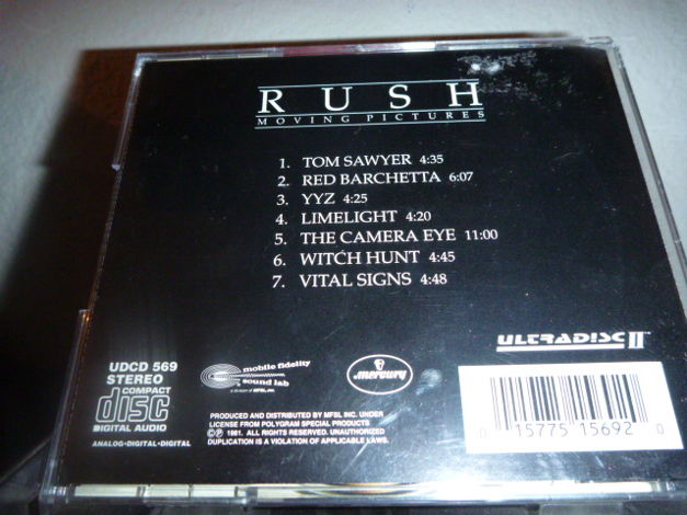 Rush - Moving Pictures Mobile Fidelity