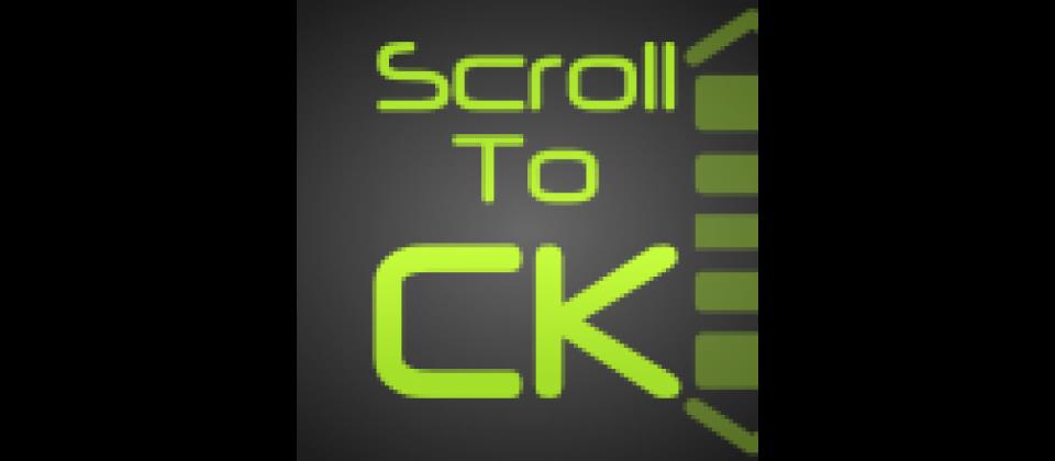 Scroll To CK - прокрутка к любому пункту меню на странице