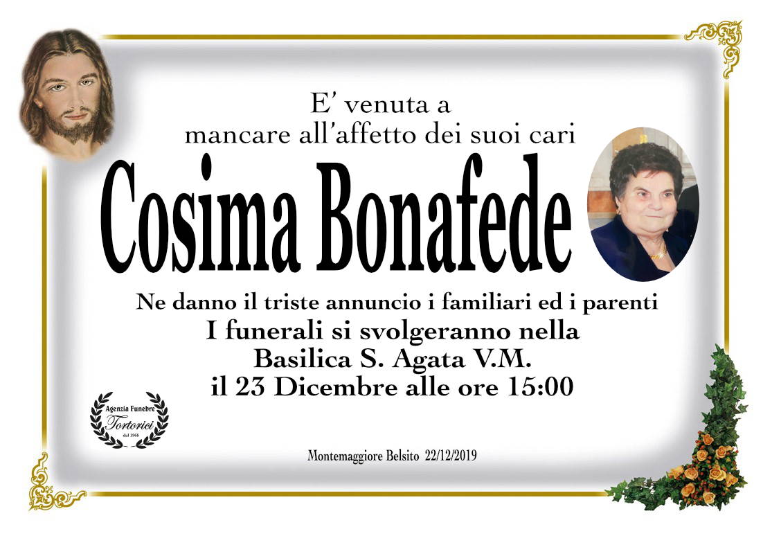 Cosima Bonafede