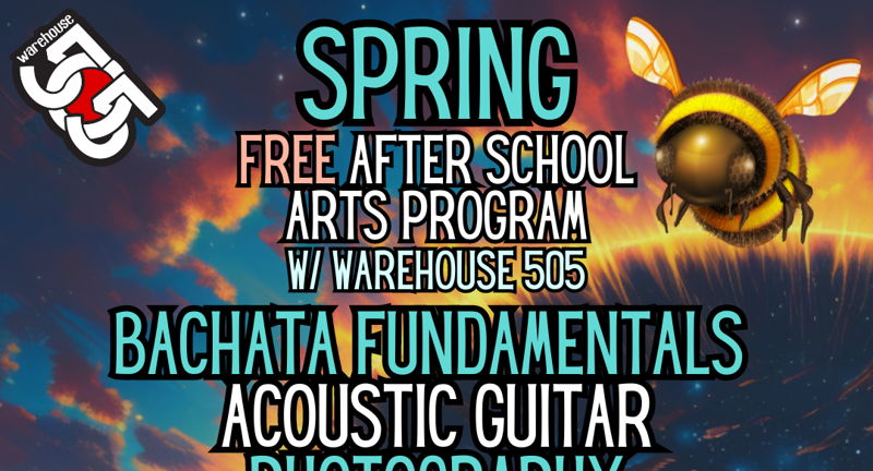 FREE After School Art Programs with Warehouse 505