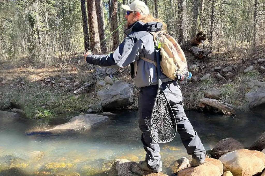 Hiking and fishing boots and waders for man and kids 