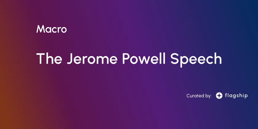 The Jerome Powell Speech