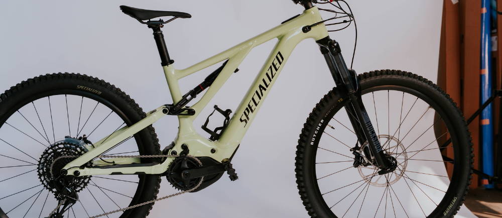 Specialized Turbo Levo electric mountain bike photoshoot