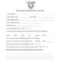 Service Request Form