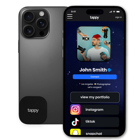 Tappy - Share anything with a tap with Tappy Card