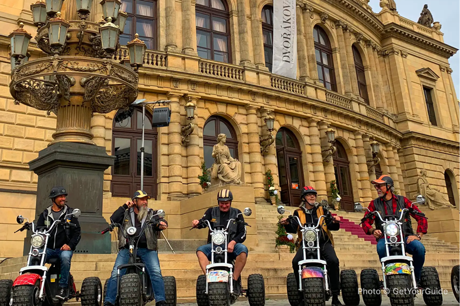 Prague: City Highlights Guided Electric Trike Tour - photo 4