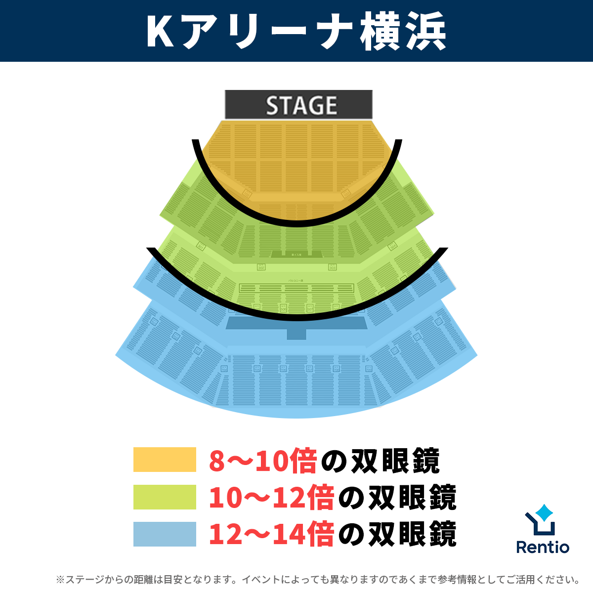 Kアリーナ横浜の座席ごとのおすすめ倍率