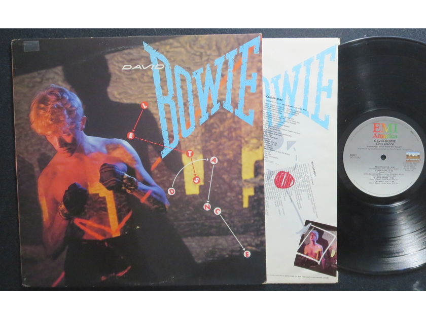 DAVID BOWIE, Let's Dance ROBERT LUDWIG MASTERDISK USA 1st pressing LP