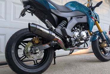 2021 KAWASAKI Z125 PRO motorcycle for rent near Willoughby, OH