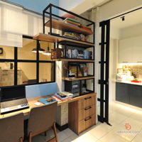 dcs-creatives-sdn-bhd-industrial-modern-malaysia-selangor-study-room-wet-kitchen-interior-design