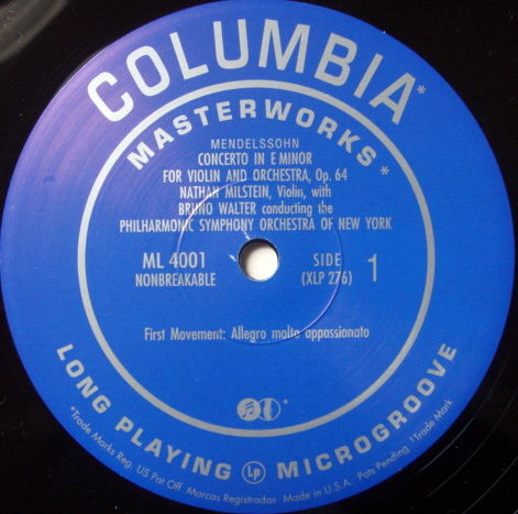★Audiophile 180g★ Columbia-Classic Records / MILSTEIN-W...